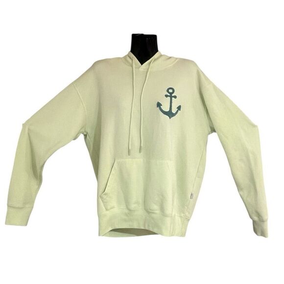 Ragwear Jersey Shore Wild Wood Nautical Fuzzy 3D Embroidery Hooded Pull On Sweat - Picture 2 of 6